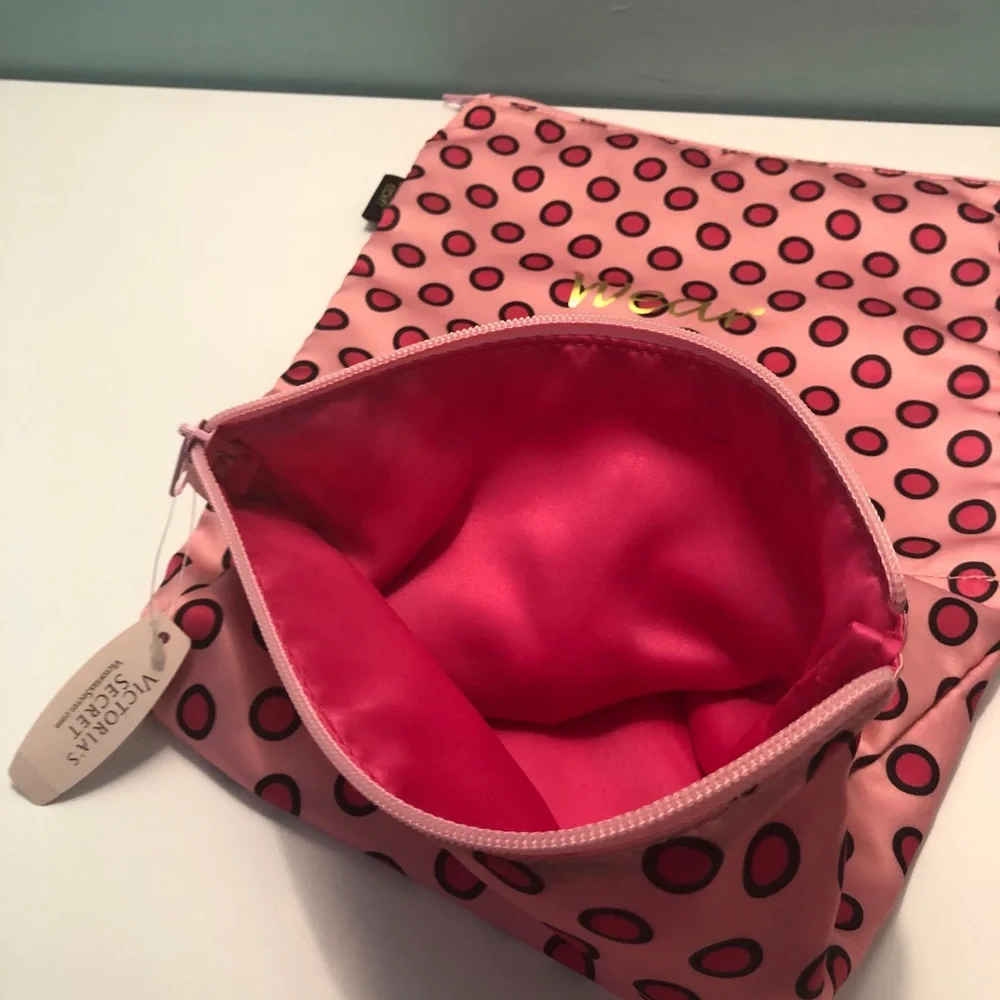 Victoria’s Secret RETRO Y2K CORE Satin Travel Pouch - Picture 5 of 5